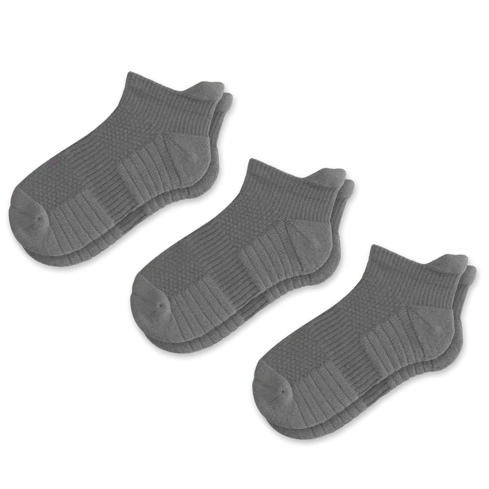 FlexRelief™ Ankle Compression Socks – Gray
