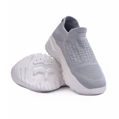 Ortho Cloud Slip Ons 2.0 - Gray White