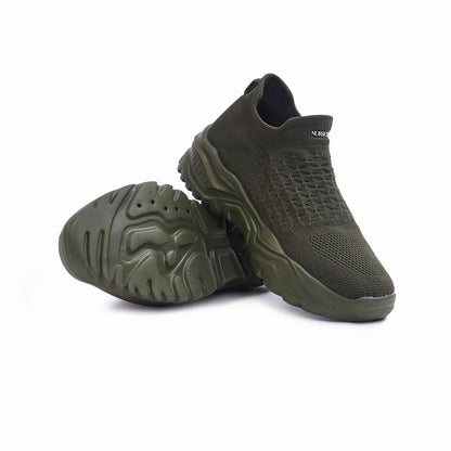 Ortho Cloud Slip Ons 2.0 - Olive Green