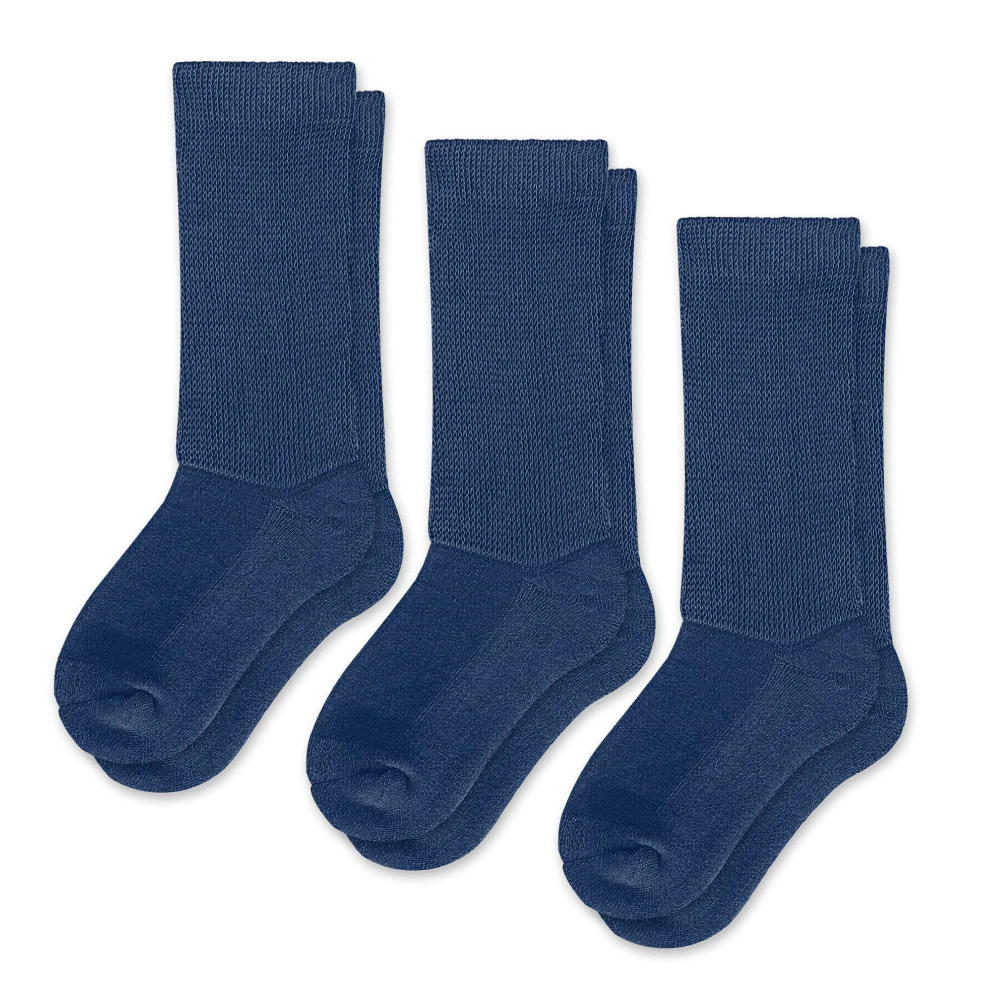 ComfortFlex™Socks - Navy Blue
