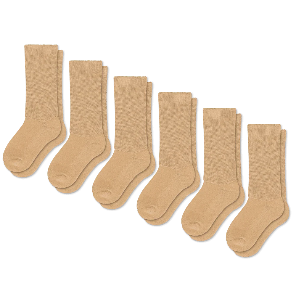 ComfortFlex™Socks - Tan