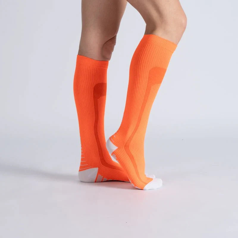 FlexRelief™ Compression Socks – Orange Vanilla