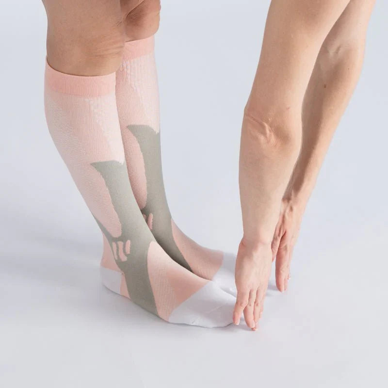 FlexRelief™ Compression Socks – Royal Pink