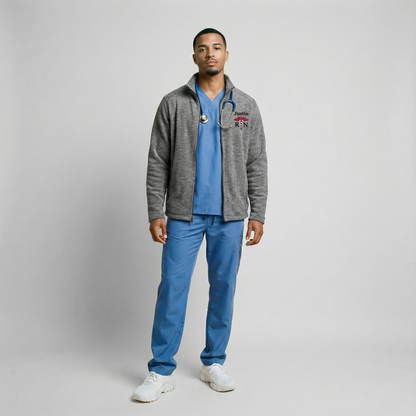 Cloud Personalized Zip Up Jacket